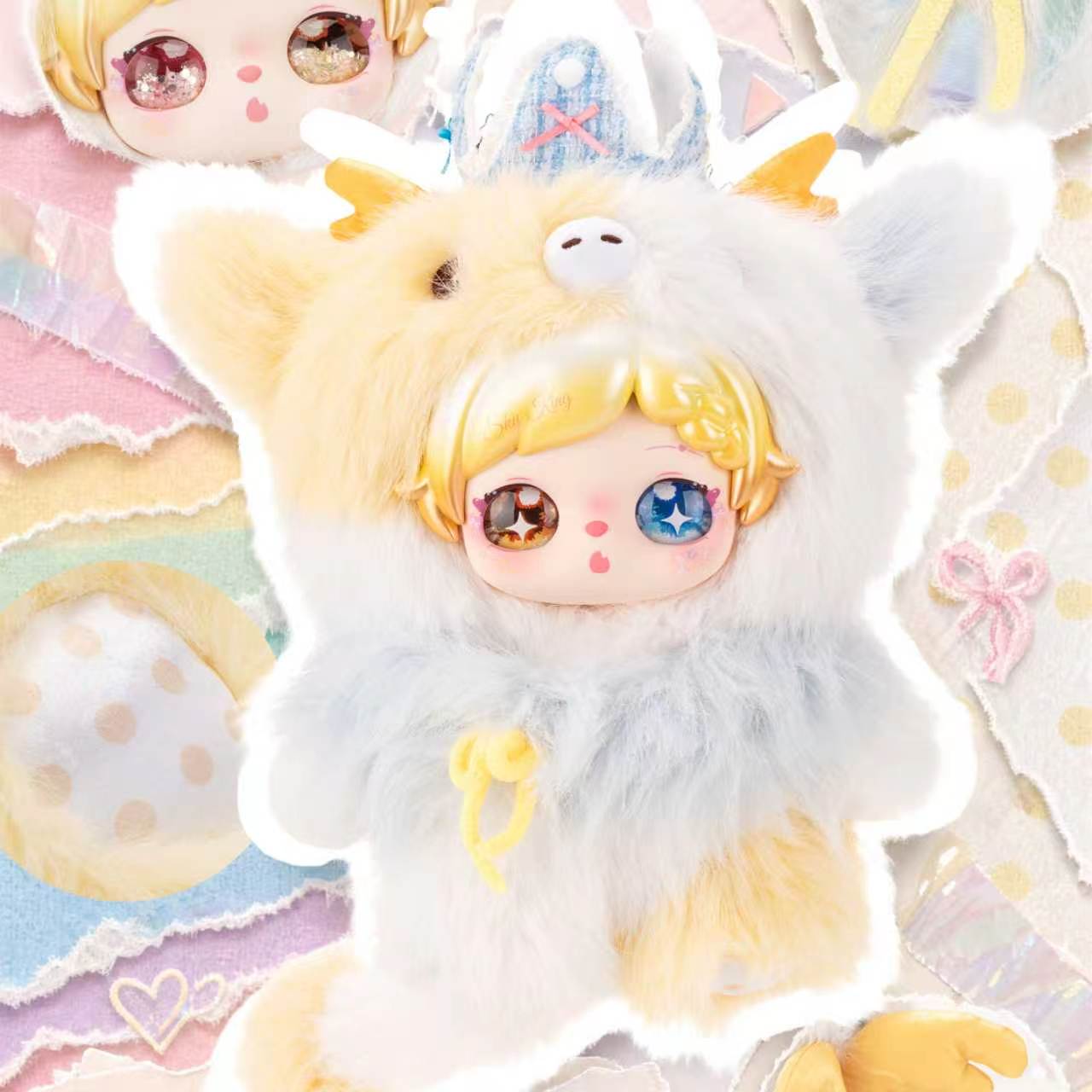 Zhi Zhi Pixie zoey - Collage World 400% Plush Blind Box