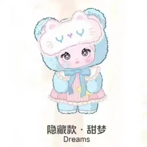 NOMMI 400% Good Night Bear+Mushroom Blind Box【HiToys】