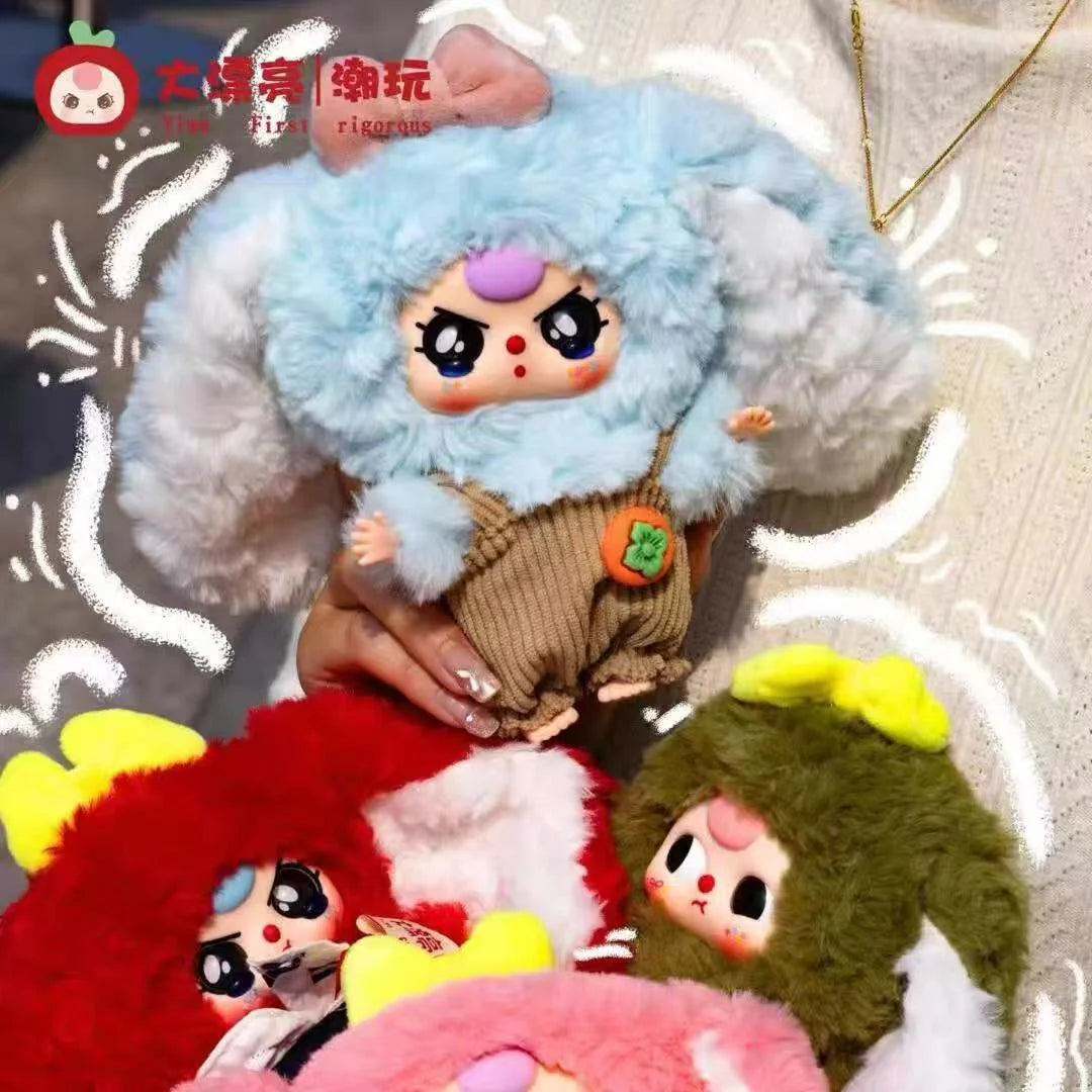 Baby Three Macaron Little Cute Bunny Series-V2 Plush Dolls Blind Box