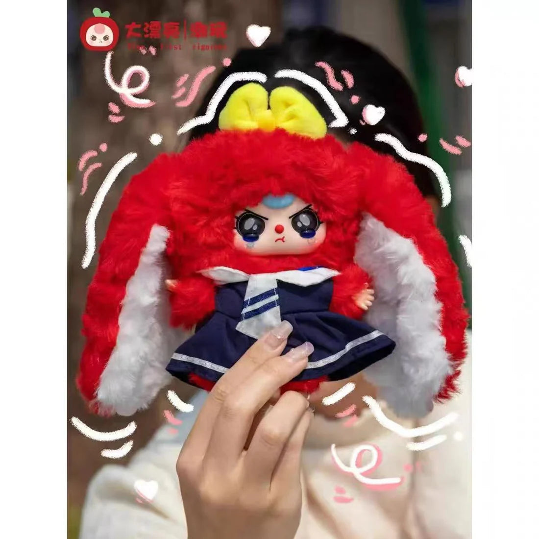 Baby Three Macaron Little Cute Bunny Series-V2 Plush Dolls Blind Box
