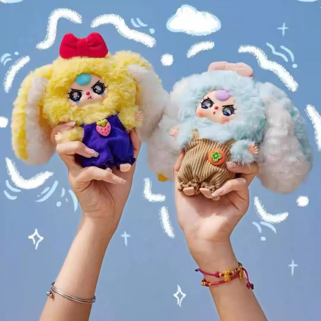 Baby Three Macaron Little Cute Bunny Series-V2 Plush Dolls Blind Box