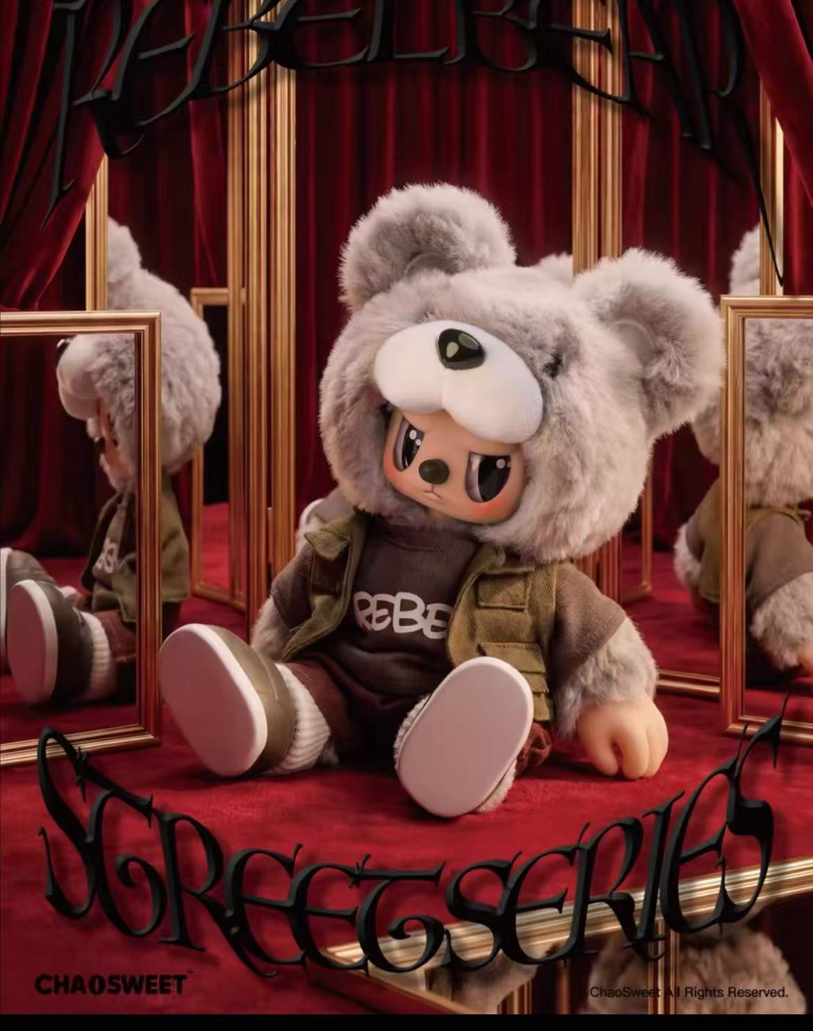 CHAO SWEET Rebellious Bear Streetwear Series