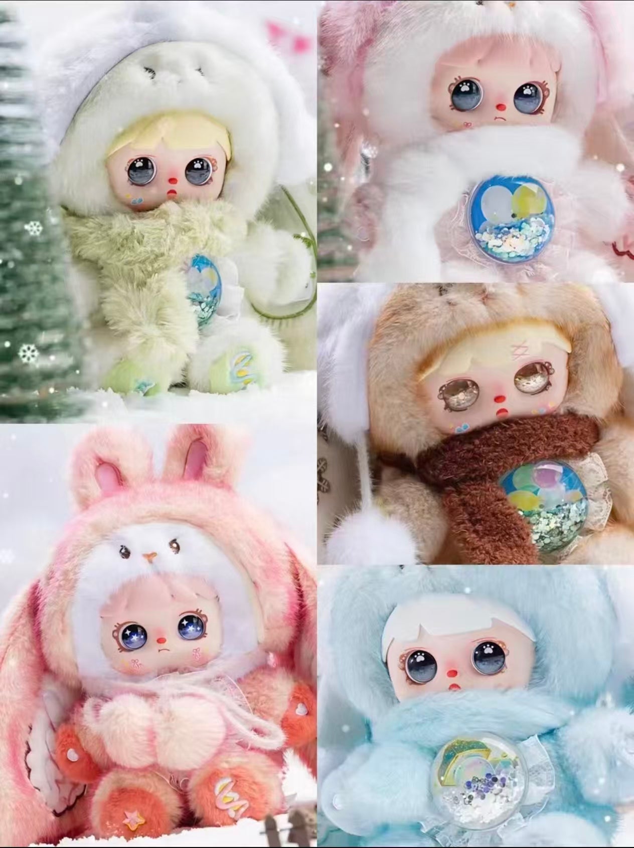 mocici's "Warm Whispers"sugar rabbit V2 blind box