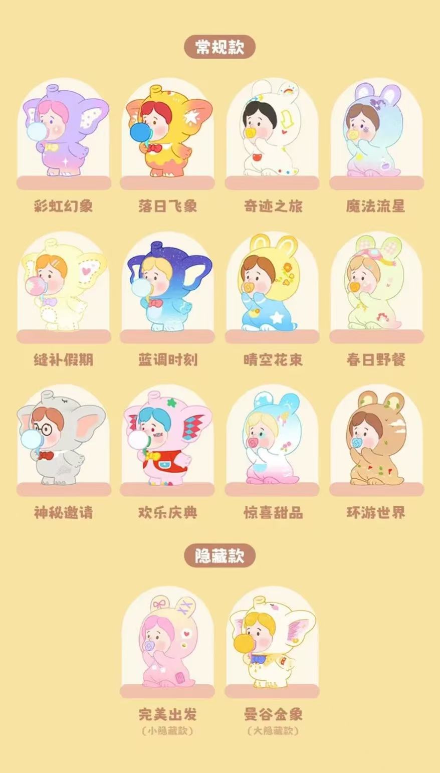 Hanamaki Holiday Escape Plan Mini Blind Box