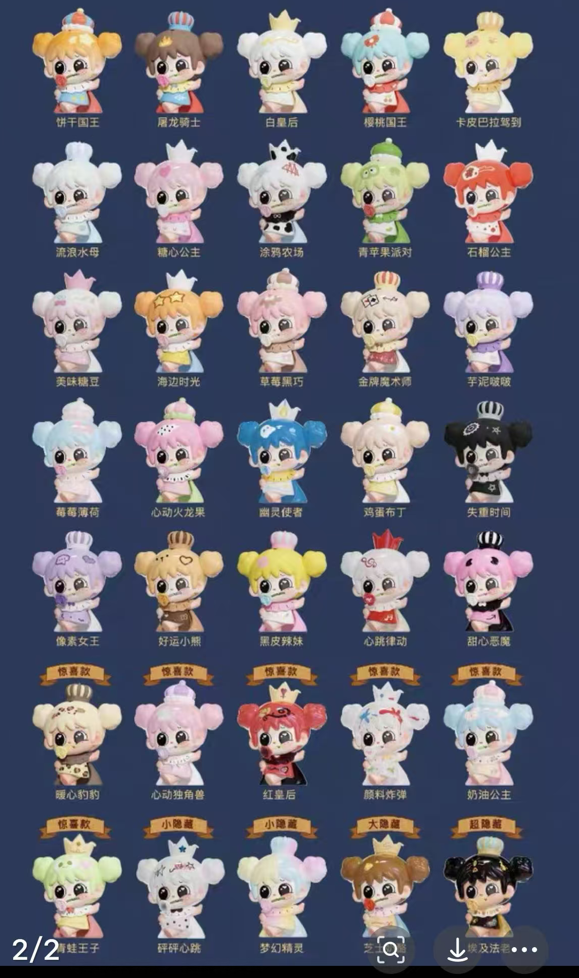 Little King beans Blind Box