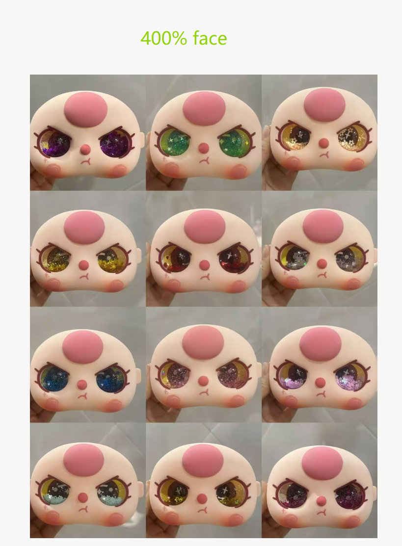 Baby Three Paci face eyes shoes