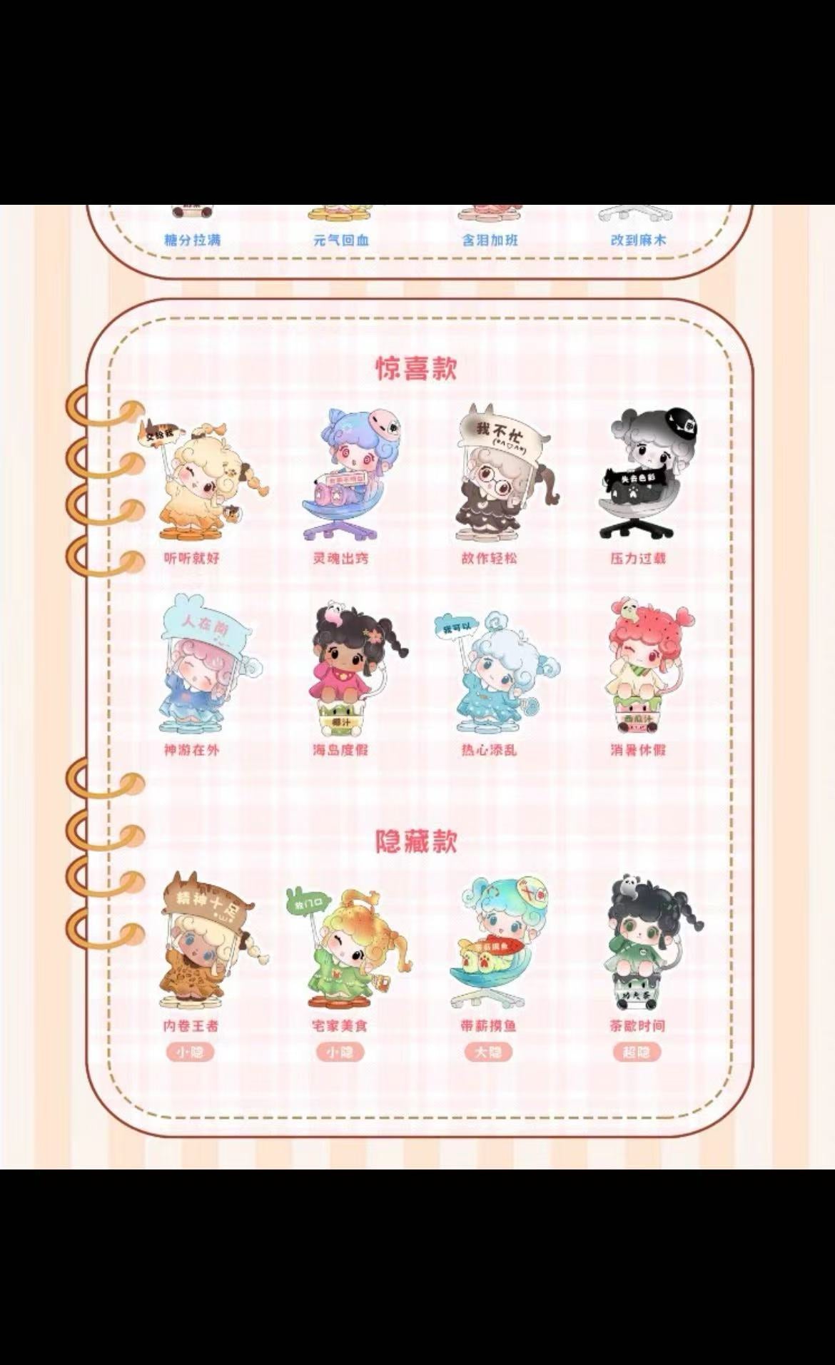 Little Sweetie's Work Diary Series Mini Blind Box