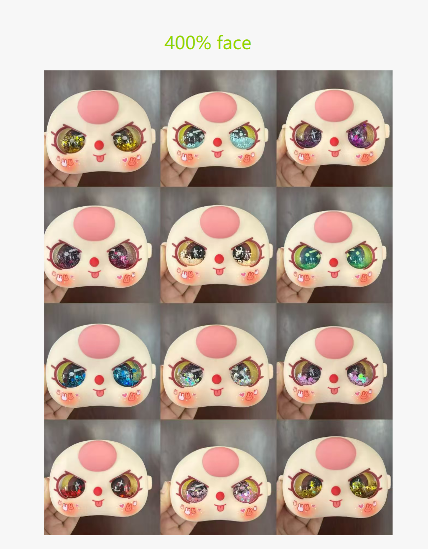 Baby Three Paci face eyes shoes