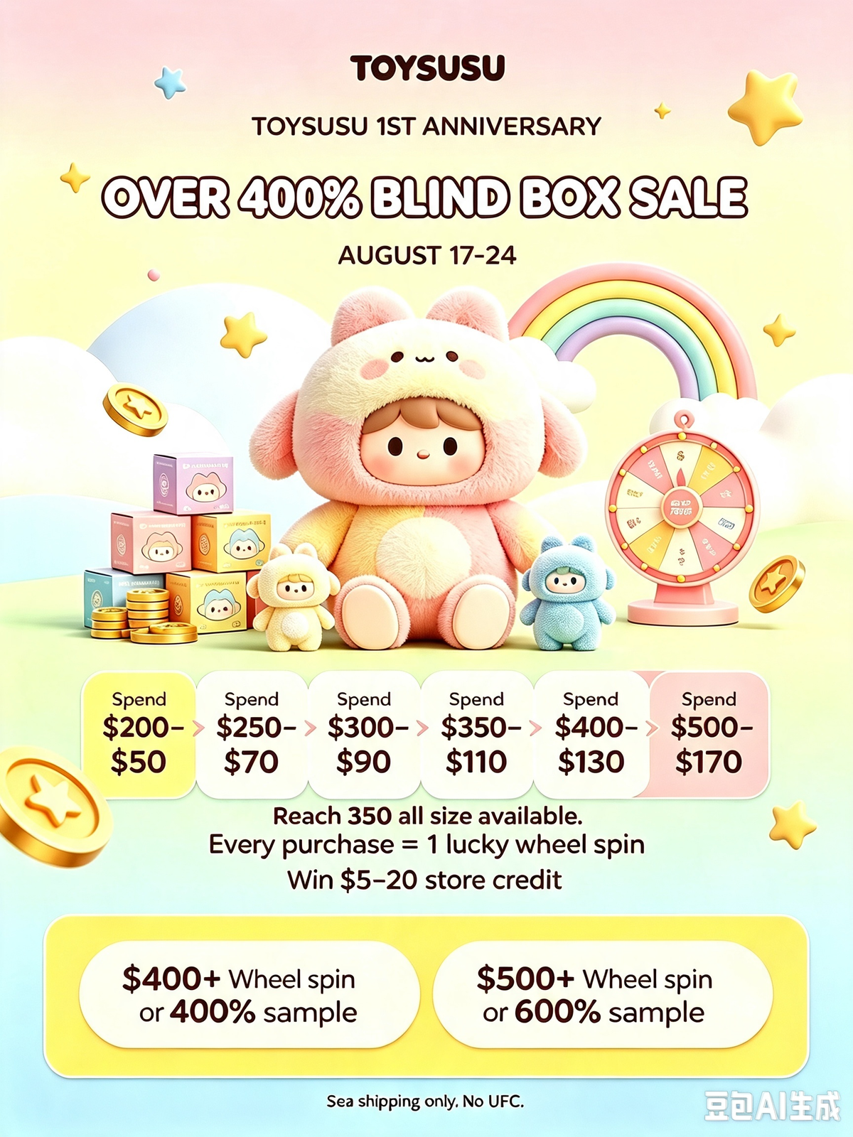 【Over 400% size】TOYSUSU 1ST ANNIVERSARY