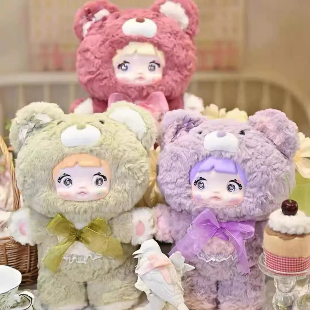 NOMMI 400% -V1 Good Night Bear Plush Series Blind Box【HiToys】