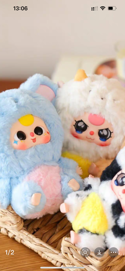 Baby Three Chinese Zodiac V1 Series Plush Blind Box【BB3】