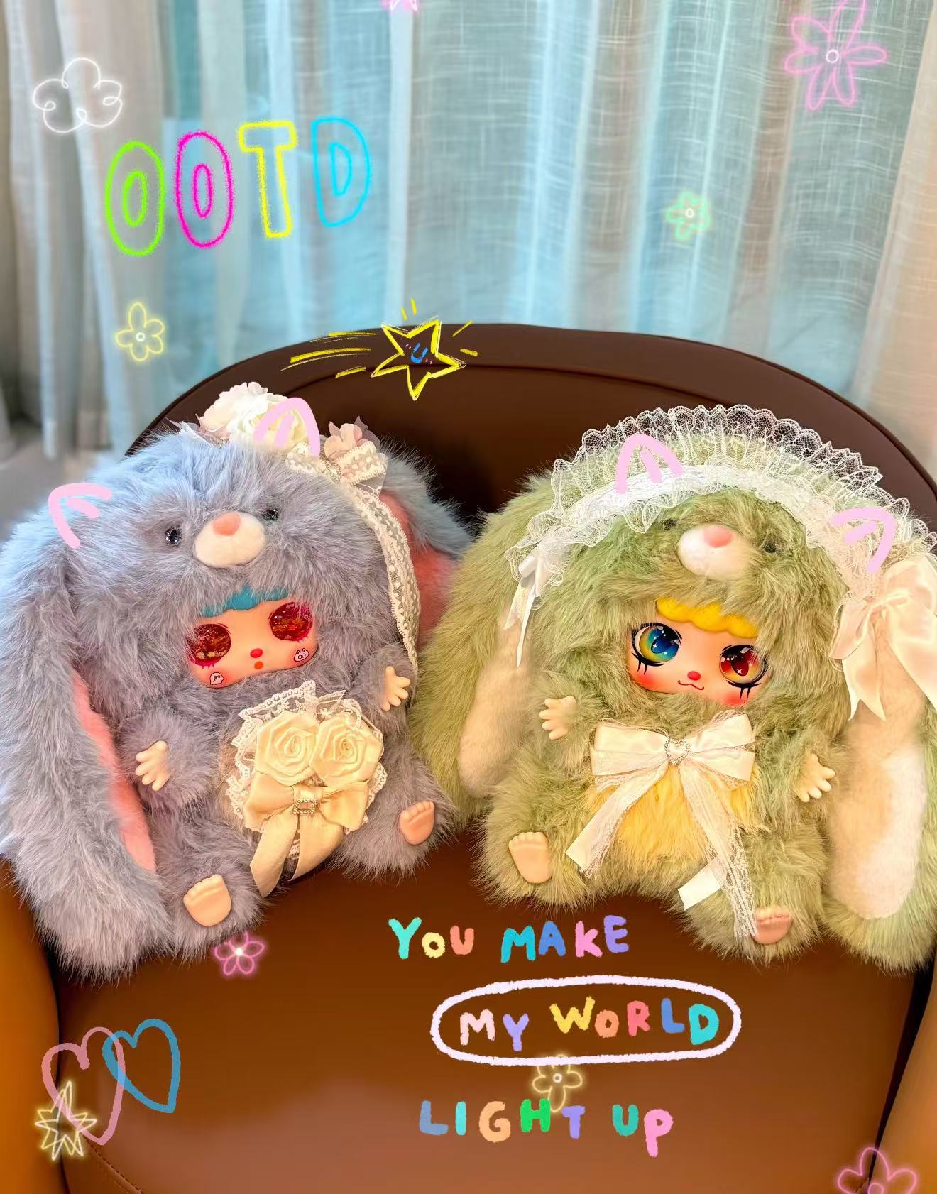 KeBiDou 600% milk puff Rabbit BLIND BOX