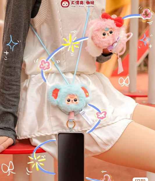 Baby Three Mobile phone lanyard blind box