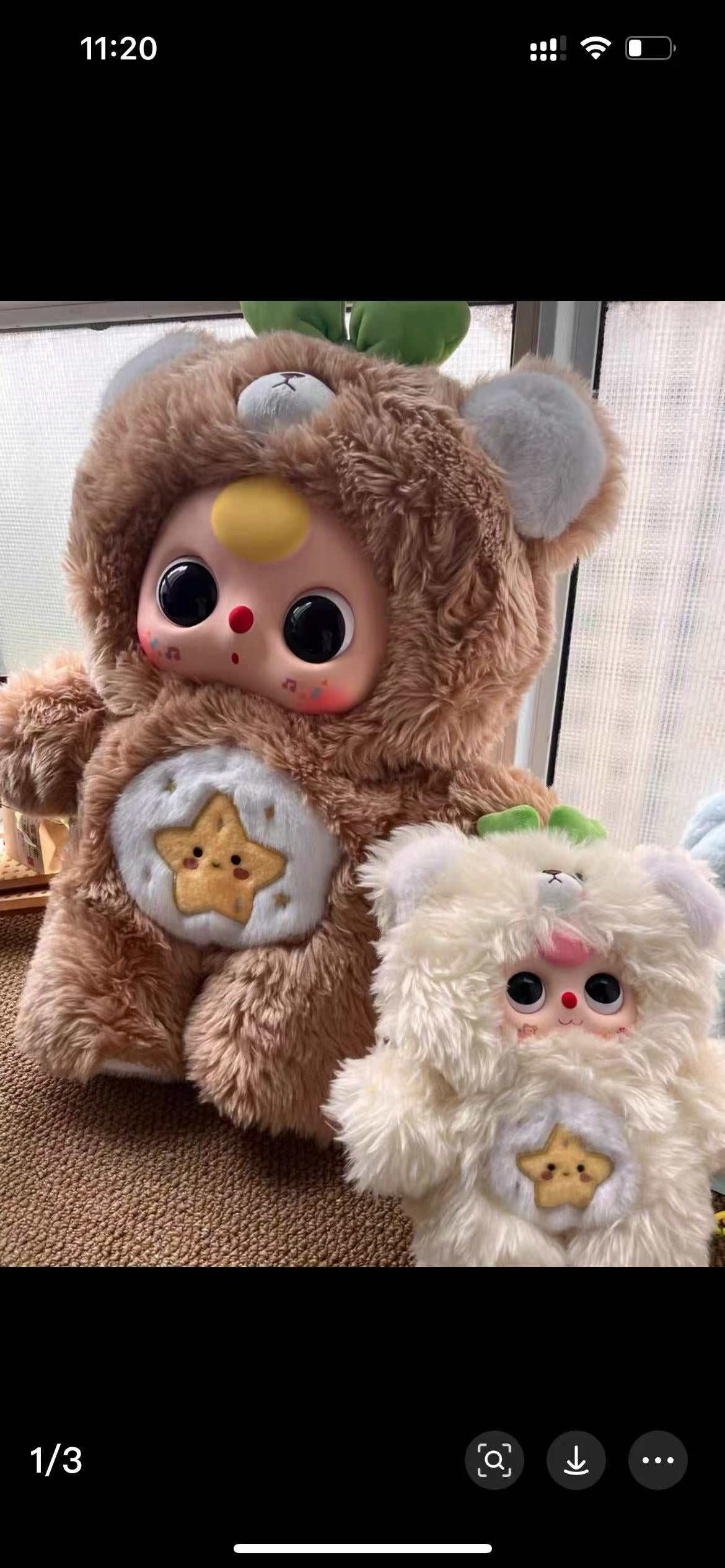Baby Three 1000% Bear cub Series