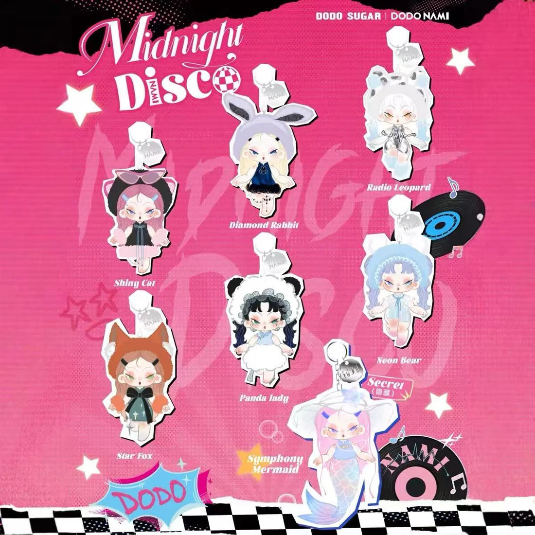 DODO NAMI Midnight Disco Figure Series Blind Box【DODO Sugar】