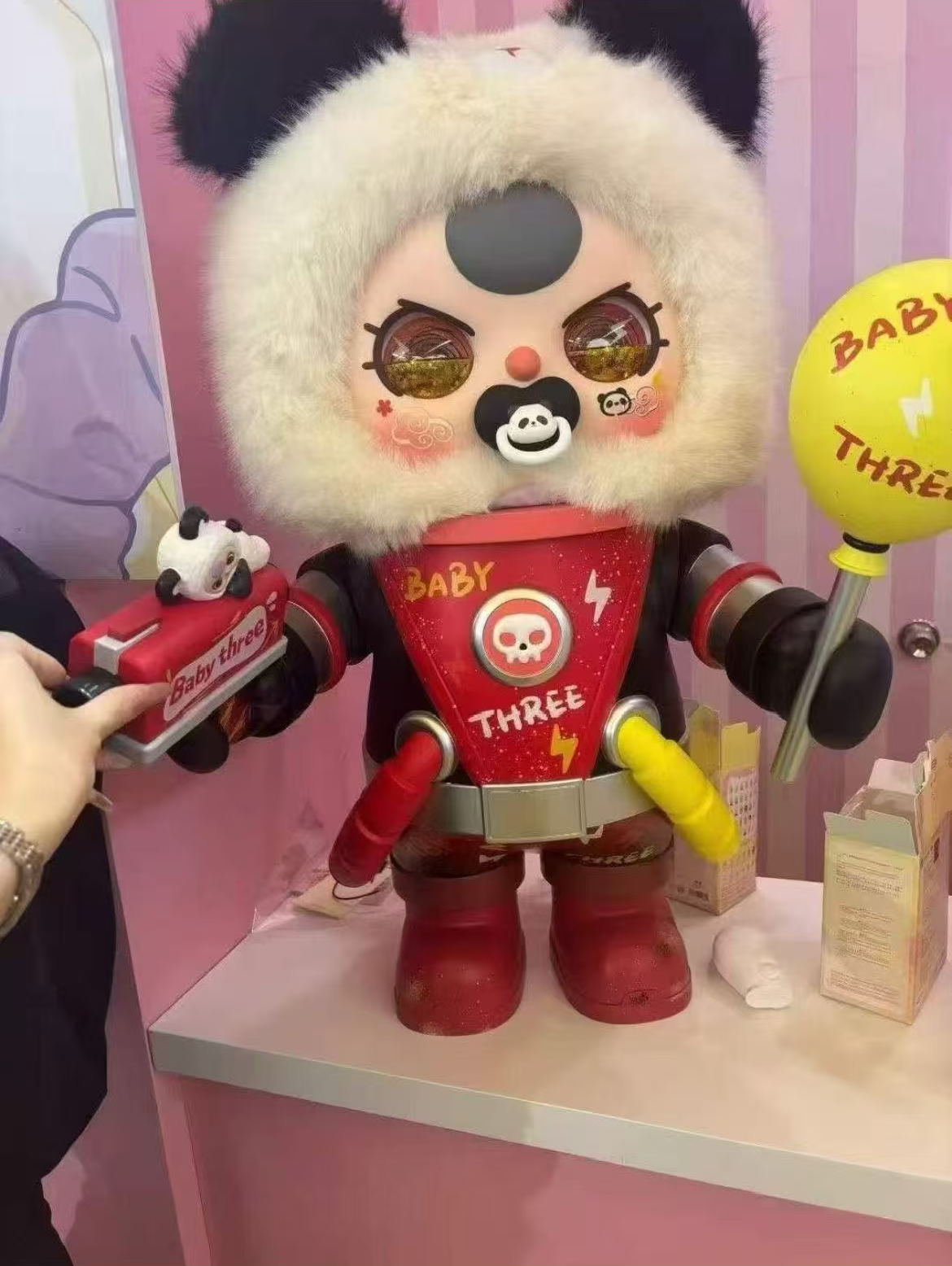 Baby Three 1000% explorer plush preorder link