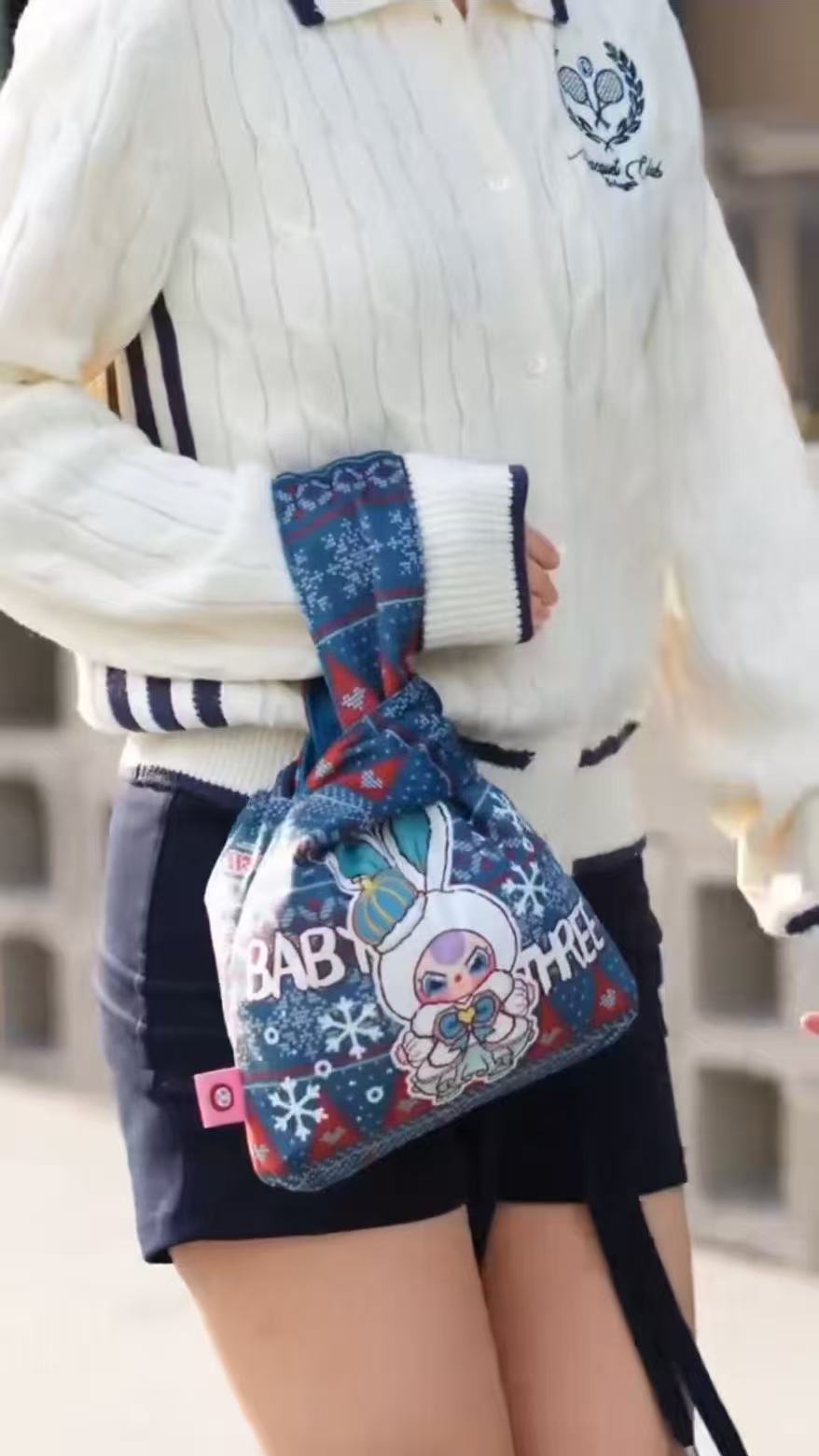 Baby three Christmas cute bag blind box