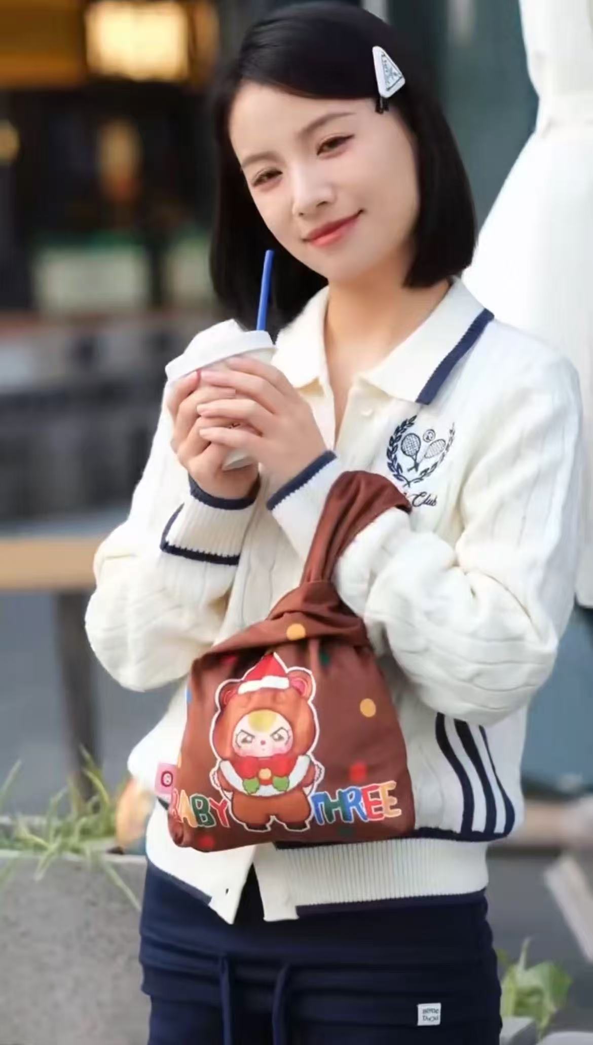 Baby three Christmas cute bag blind box