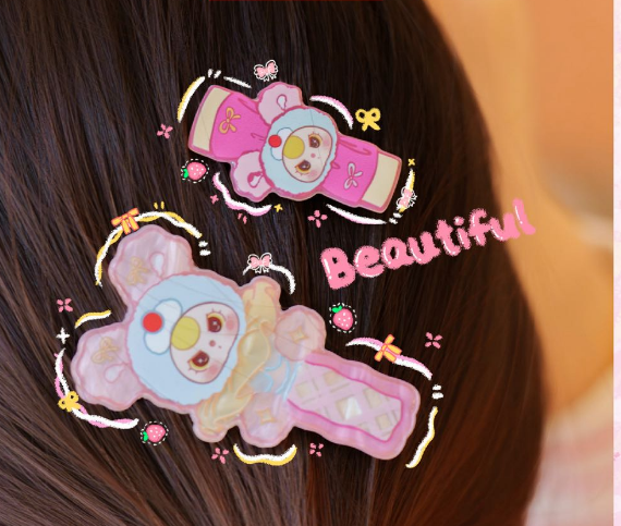 Baby three Hair Clips