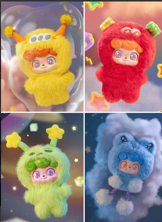 Qkid Radio Club Plushblind box