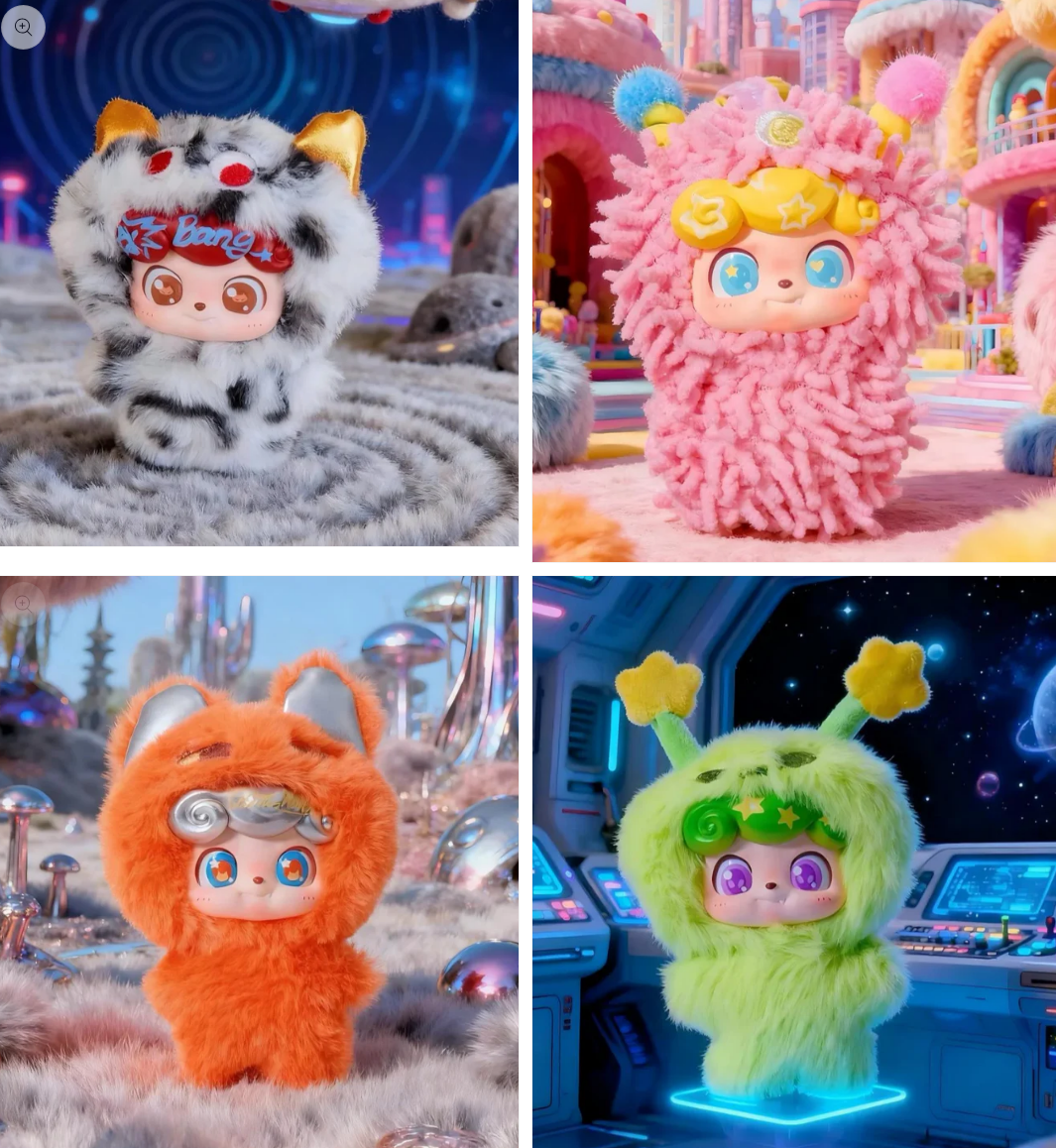 Qkid Radio Club Plushblind box