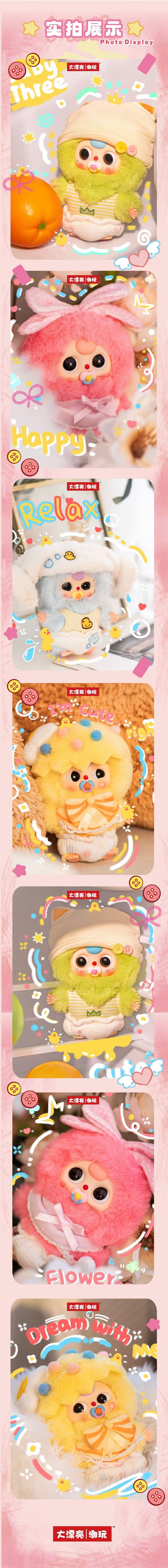 Babythree cute baby with charm blind box