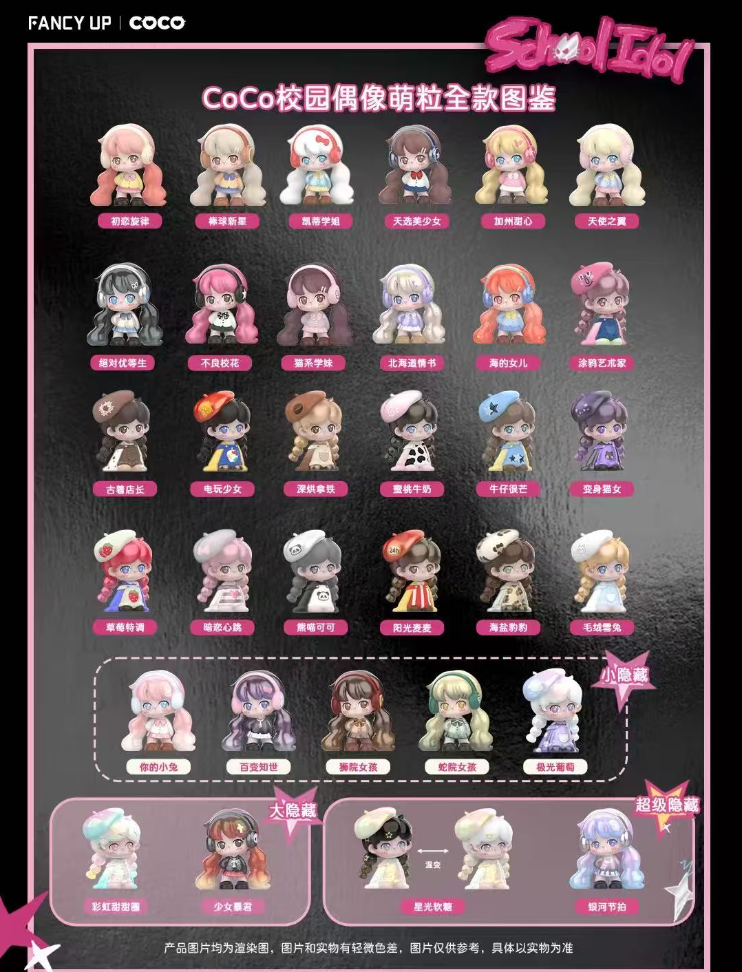 CoCo Campus Idol Beans blind box