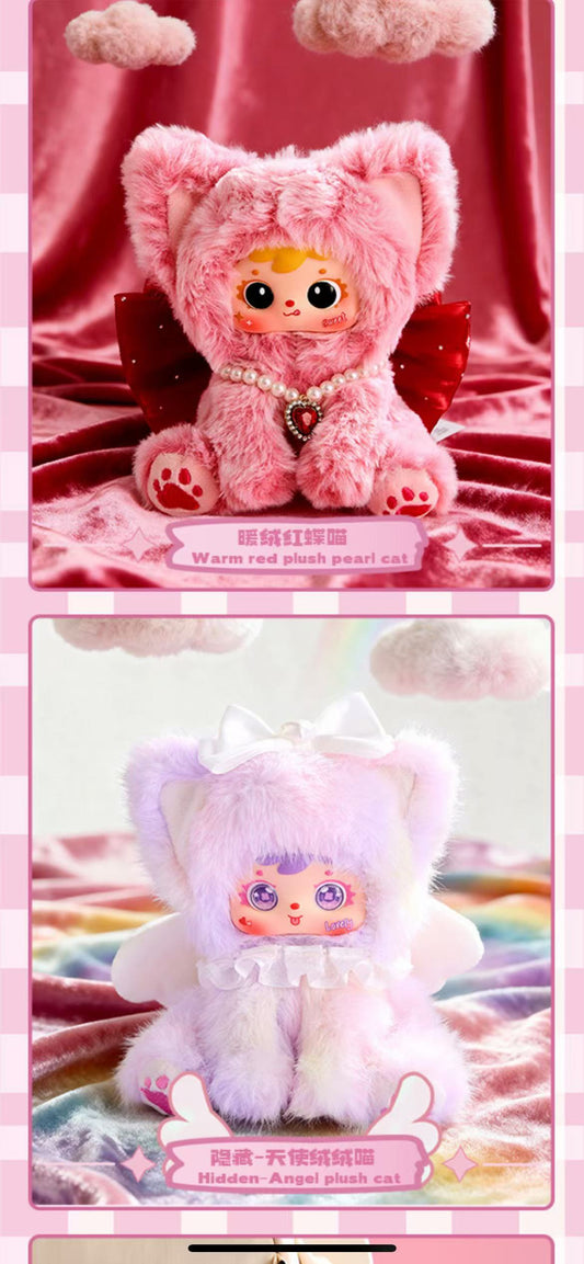 Samuel Velvet Rainbow Cat blind  boc