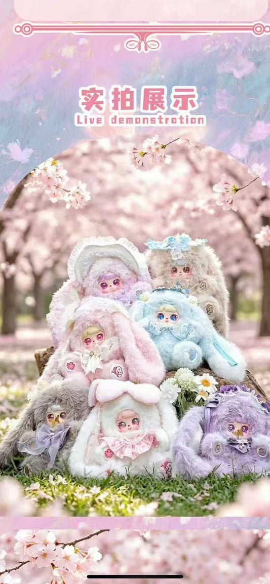 Mocici 800% Sugar Heart Rabbit Adventure Among Flowers Blind Box