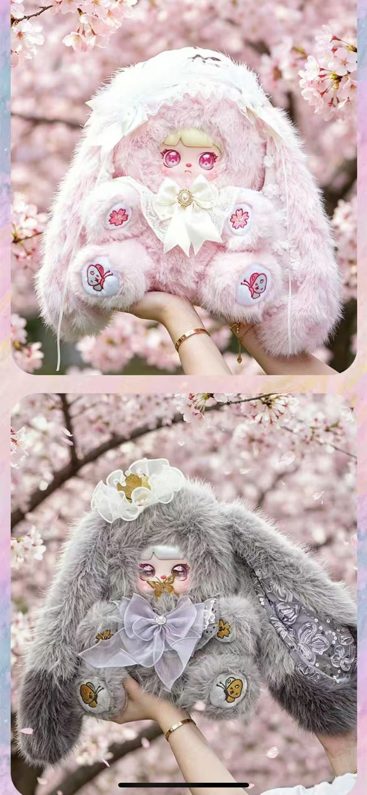 Mocici 800% Sugar Heart Rabbit Adventure Among Flowers Blind Box