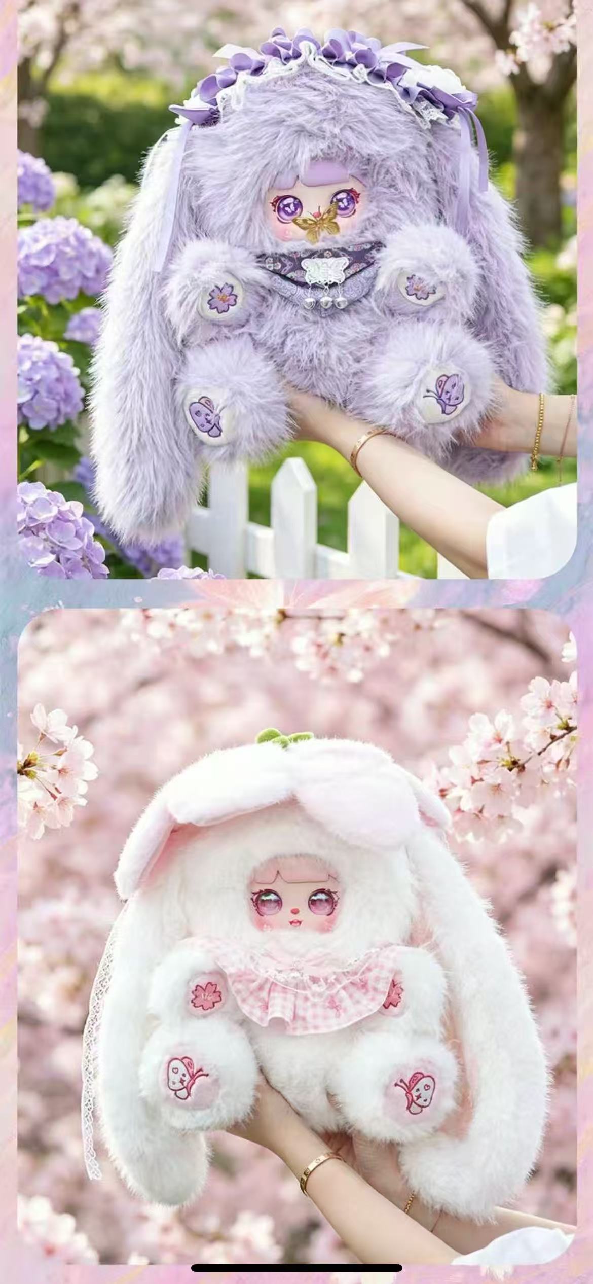 Mocici 800% Sugar Heart Rabbit Adventure Among Flowers Blind Box