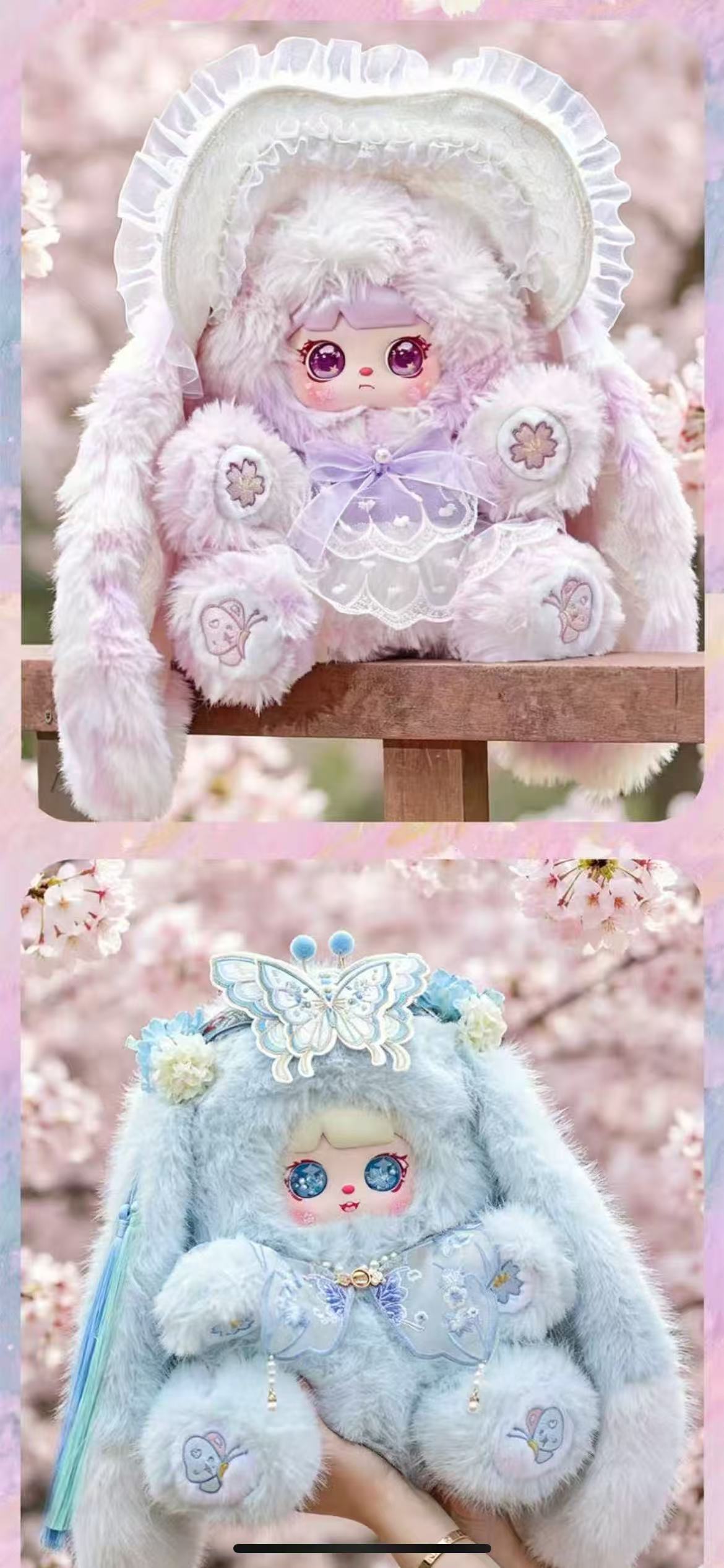 Mocici 800% Sugar Heart Rabbit Adventure Among Flowers Blind Box