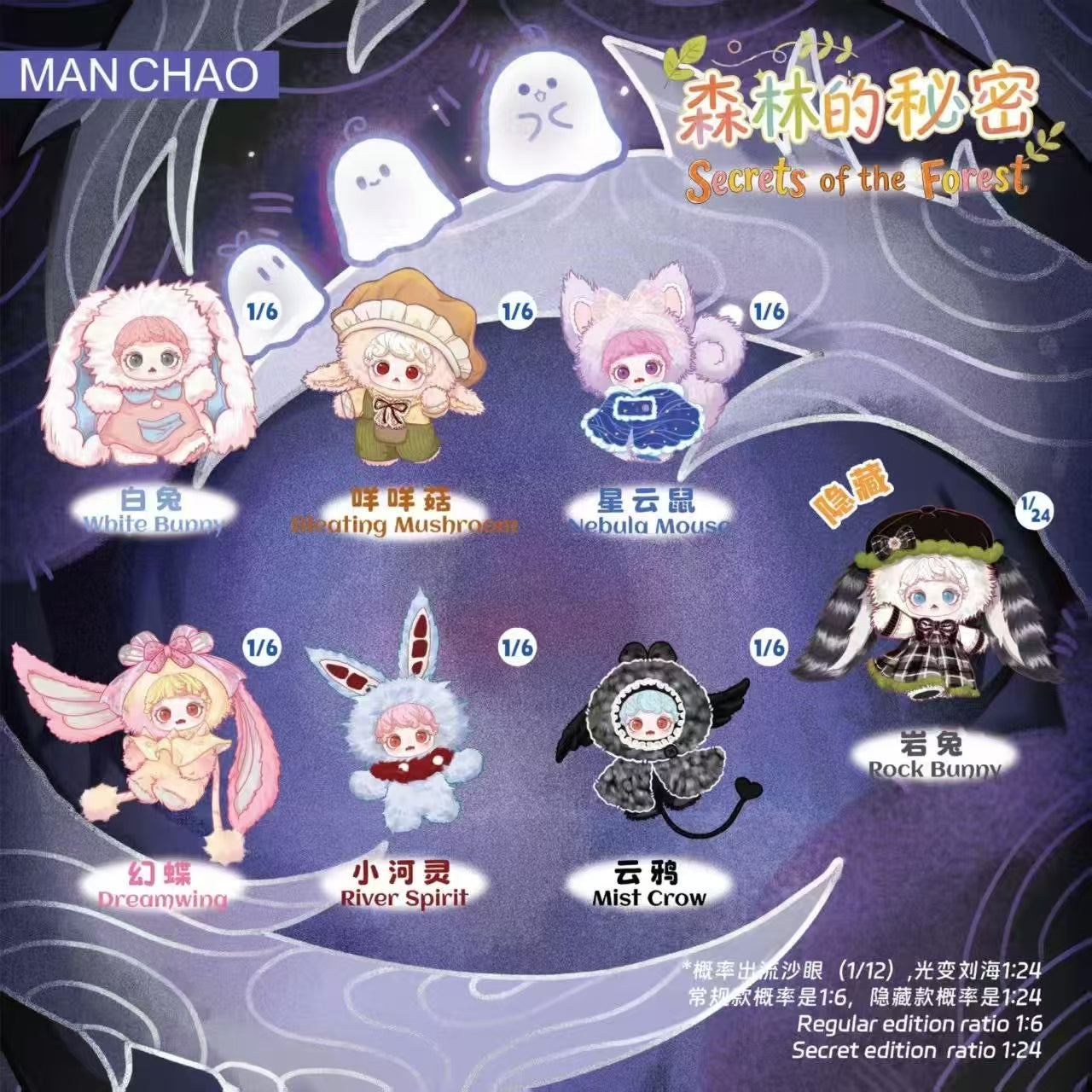 MIOCO 600%  Secret of the Forest blind  Box