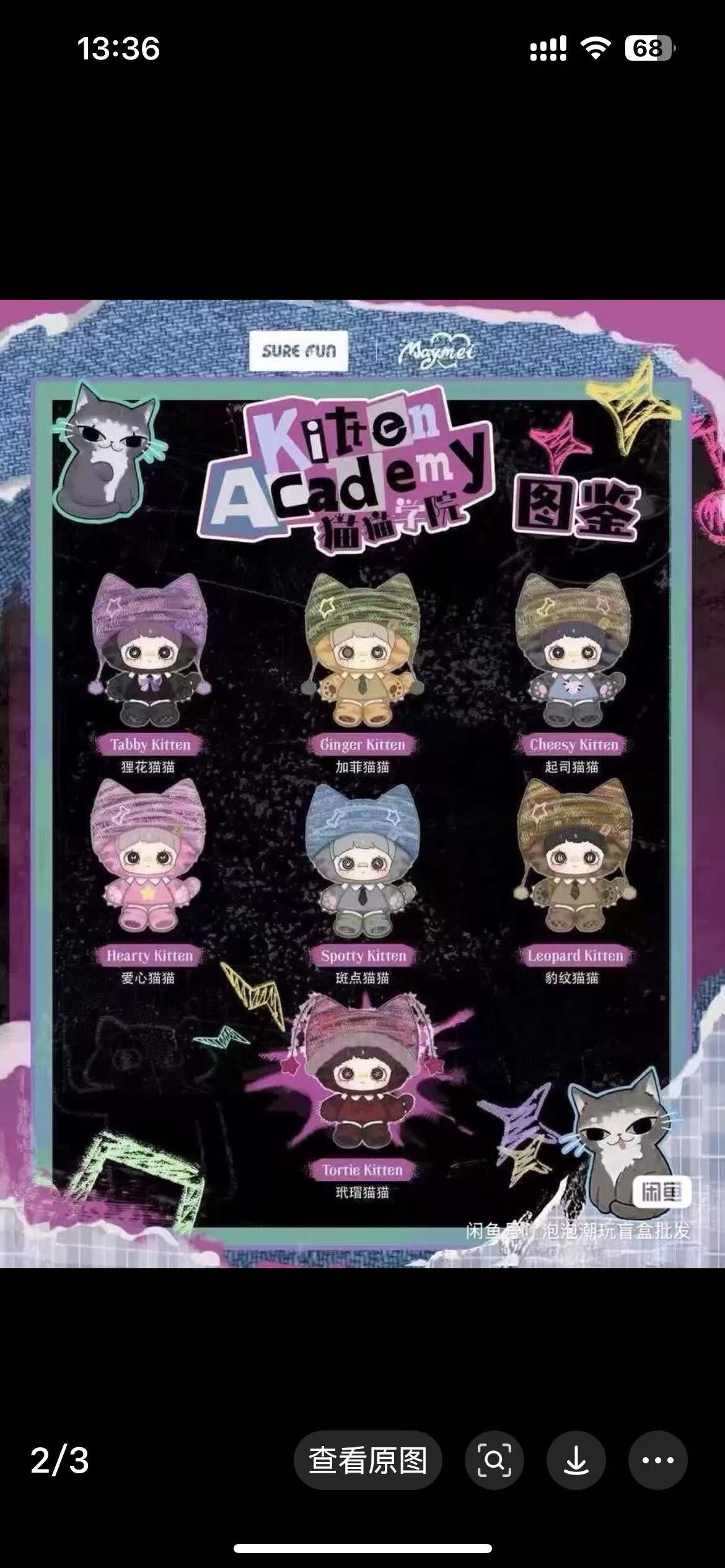 Maymei Kitten Academy Series of Blind Boxes