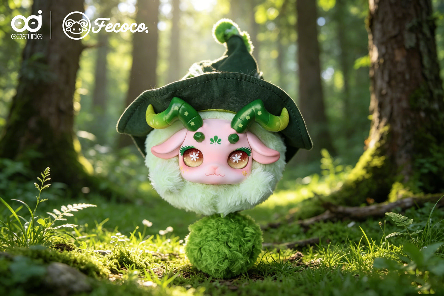 FECOC0 Feikeco Spirit Realm Velvet Glow Plush Blind Box