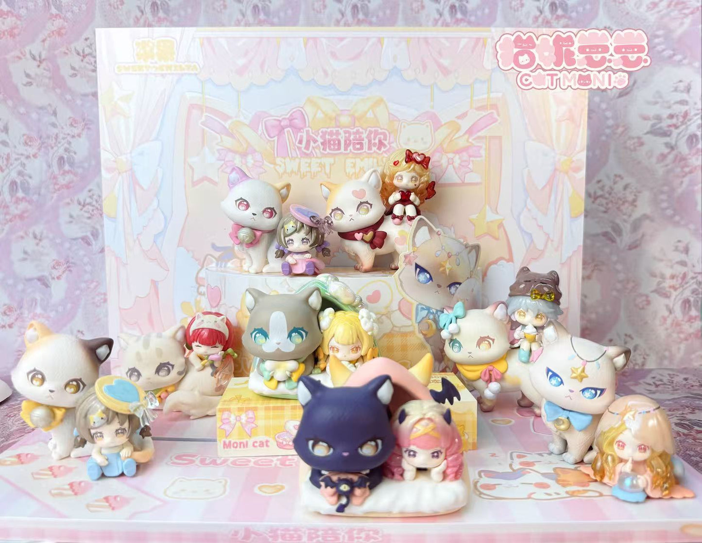 Catty's Kittens Miniature Cat Companion Gift Box