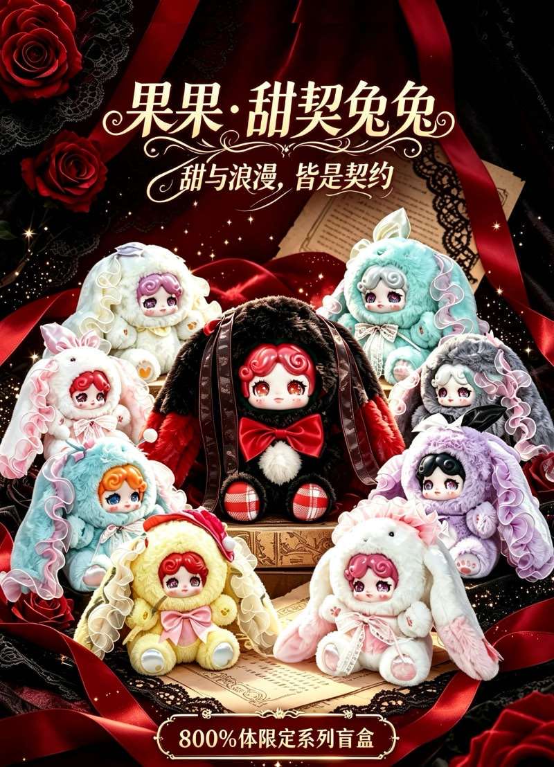 Guo guo 's 800% sweet contact blind box