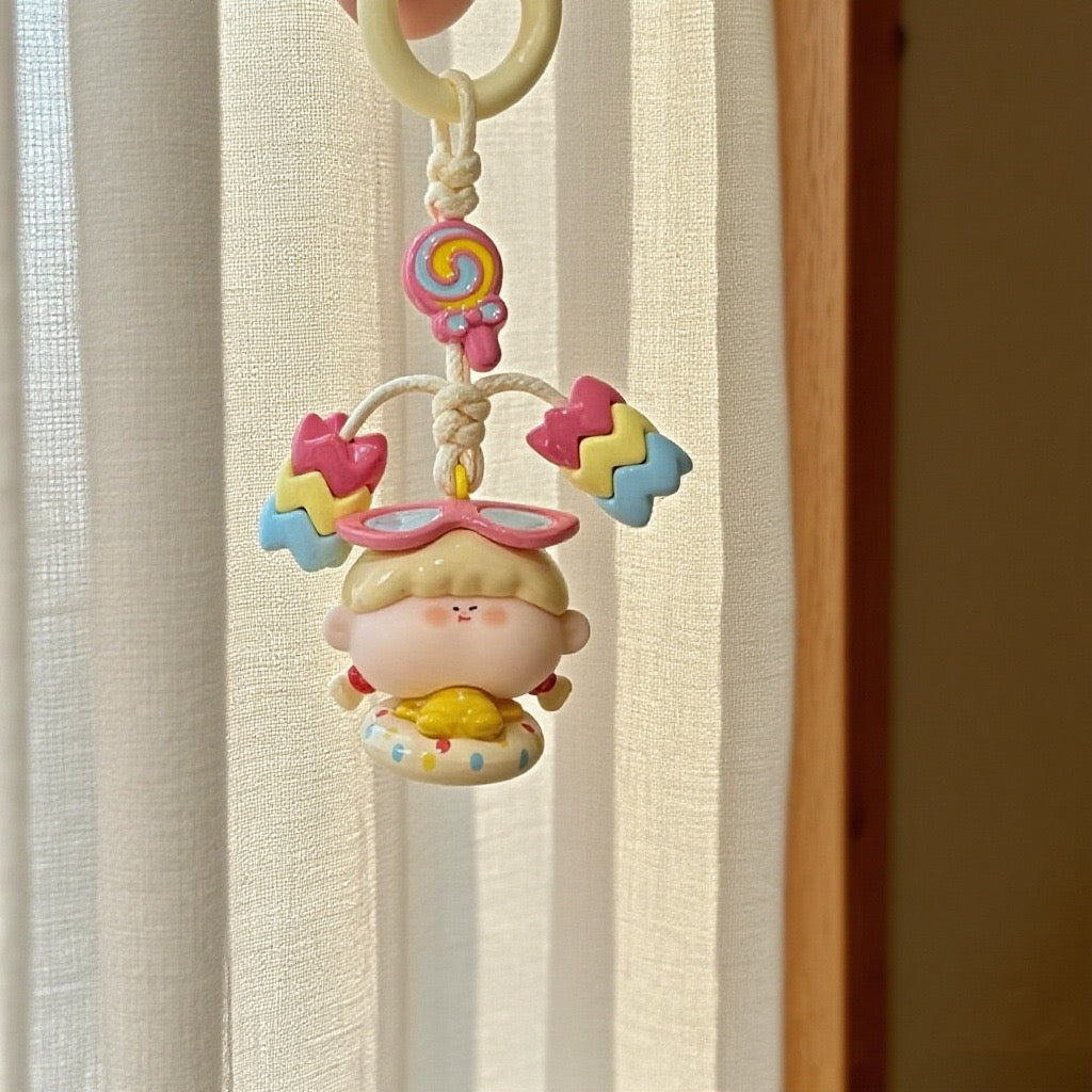 cute DIY customization keychain Charm - Multiple Style