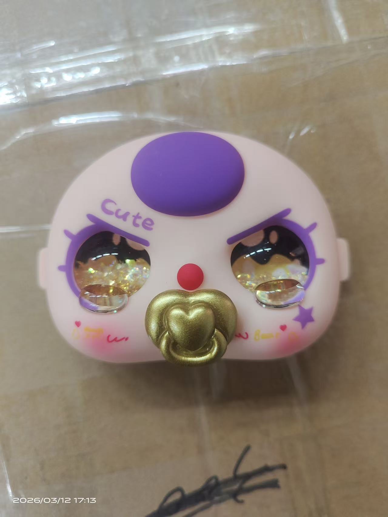 Baby Three Paci face eyes shoes