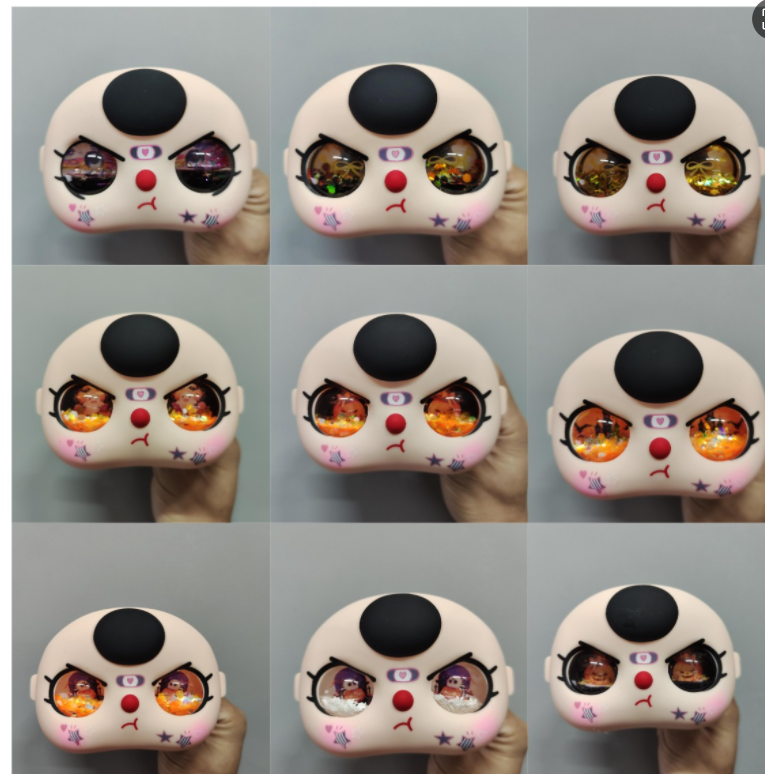 Baby Three Paci face eyes shoes