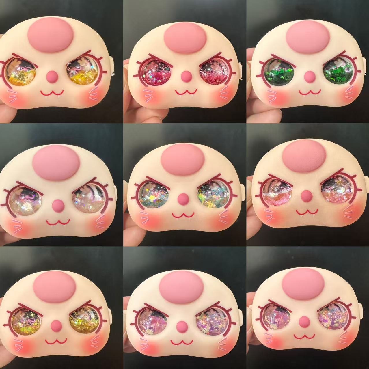 Baby Three Paci face eyes shoes