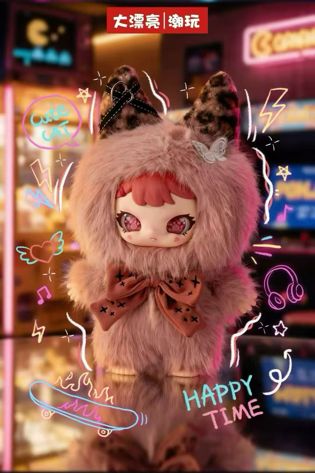 Baby Three Re Baby young Lady 400% blind box